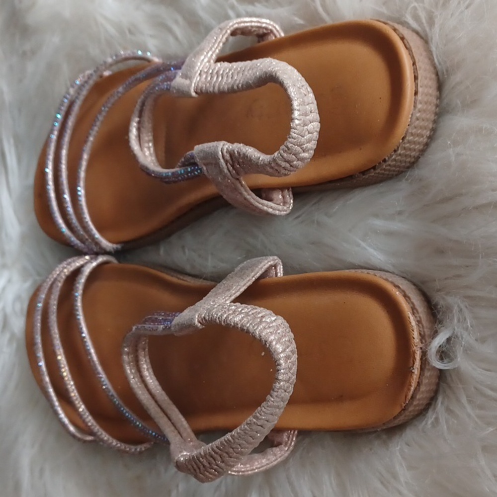 Sparkly Rhinestons Sandals - Picture 4 of 16